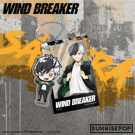 Wind Breaker - Acrylic Keyring