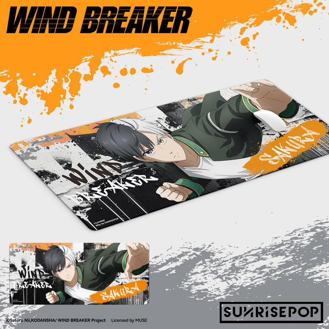 Wind Breaker - Desk Mat