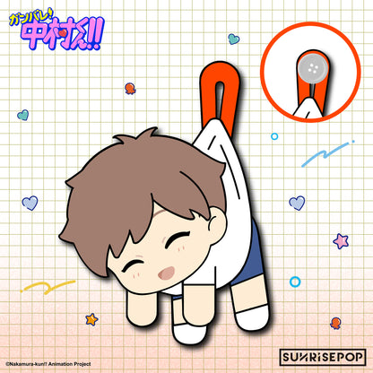 Go For It, Nakamura-kun!! - Button Plush - 4 Styles (1 Style/Pcs)《PRE-ORDER》
