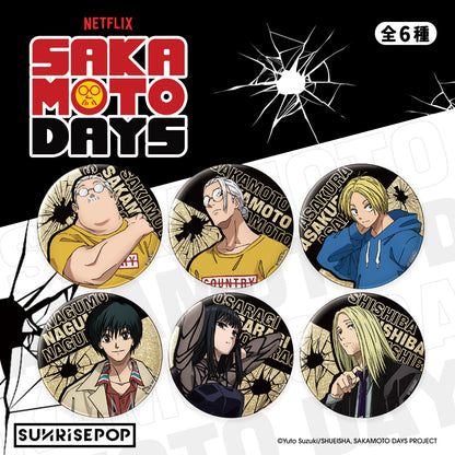 Sakamoto Days - Badge - Set 02 - 6 Styles (1 Style/Pcs)