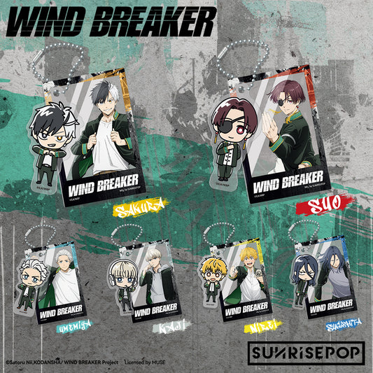 Wind Breaker - Acrylic Keyring