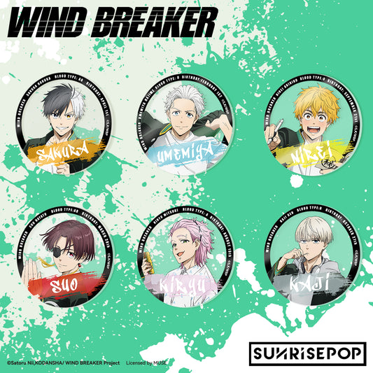 Wind Breaker - Acrylic Coaster