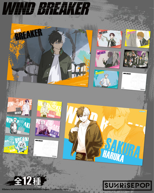 Wind Breaker - Postcard Set (12 Styles)